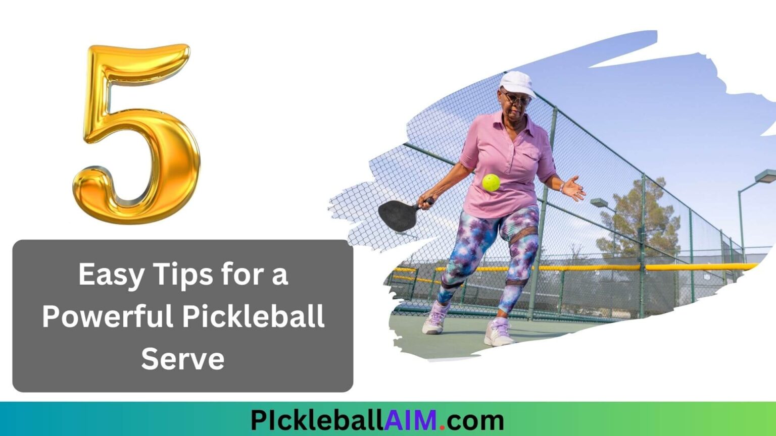 5 Easy Tips for a Powerful Pickleball Serve Pickleball AIM