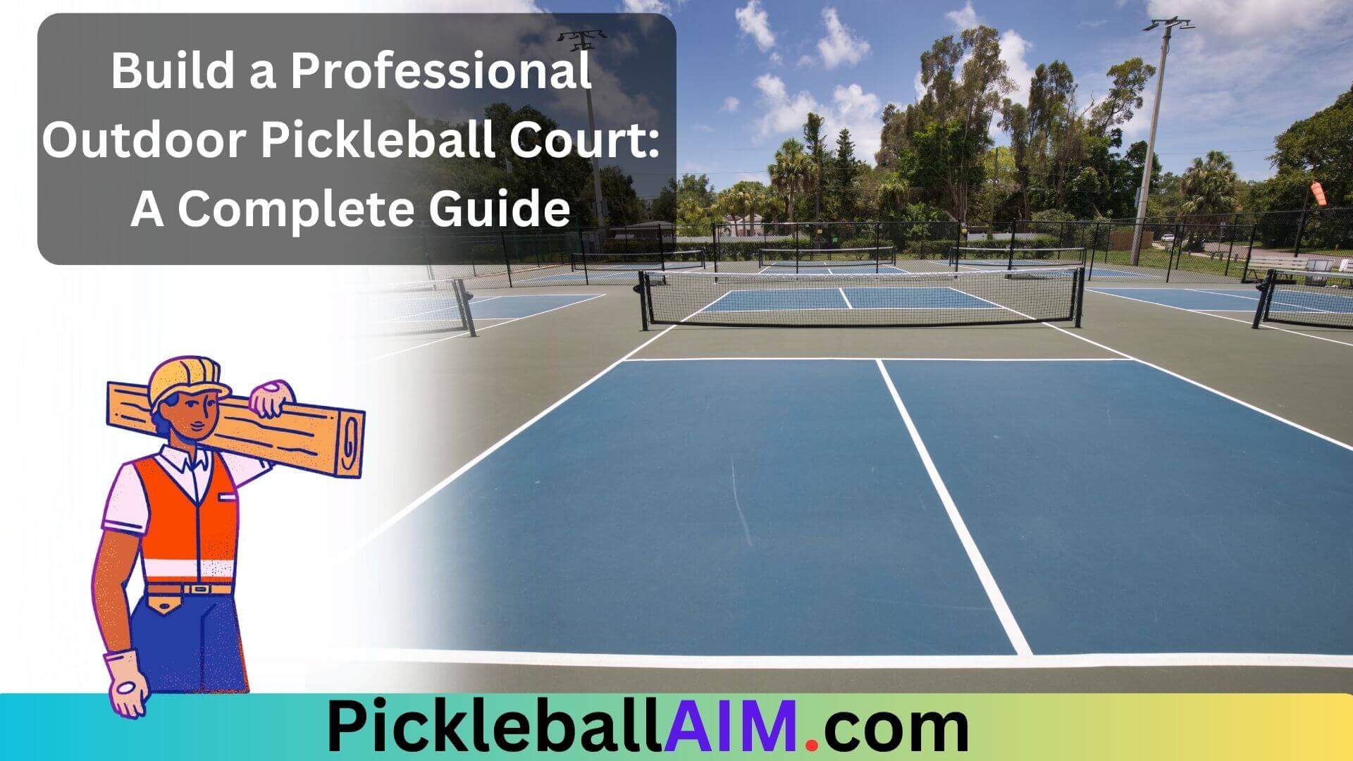 Build a Professional Outdoor Pickleball Court A Complete Guide for pickleball