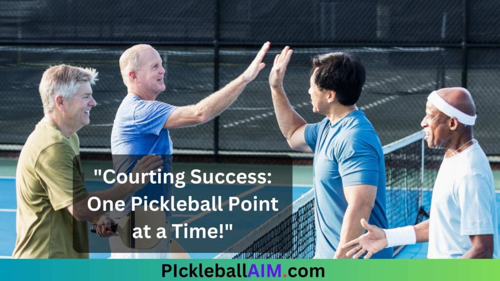 "Courting Success: One Pickleball Point at a Time!"