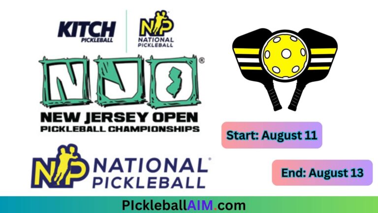 NP Kitch New Jersey Open Pickleball Event With $15K Prize Pool!