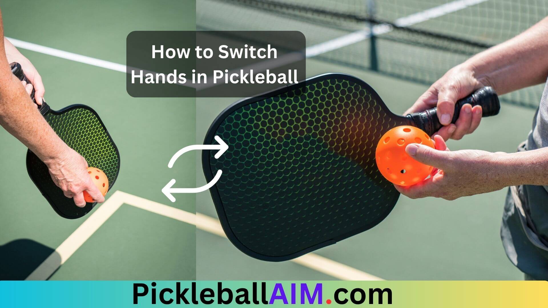 Pickleball Paddle Grip & Shot Types How to Switch Hands
