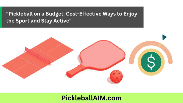 Playing Pickleball on a Budget: Discovering the Affordable Aspects of the Sport