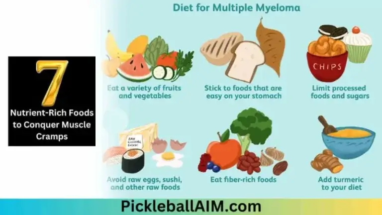 Fueling Victory: 7 Nutrient-Rich Foods to Conquer Muscle Cramps for Pickleball Players
