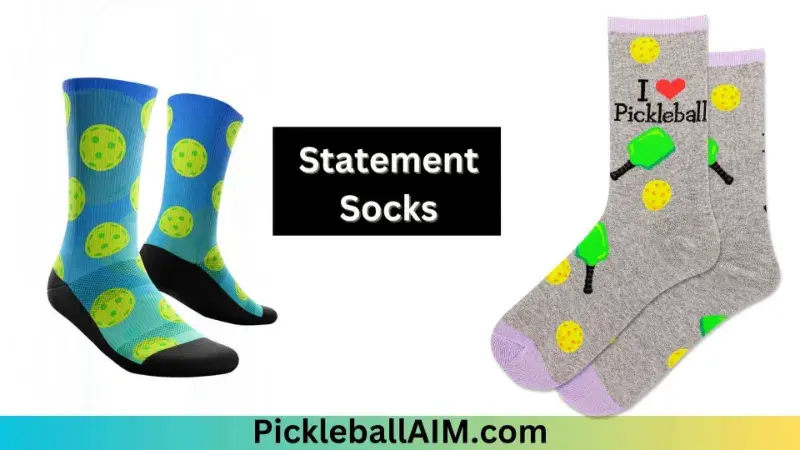 Statement Socks in Pickleball