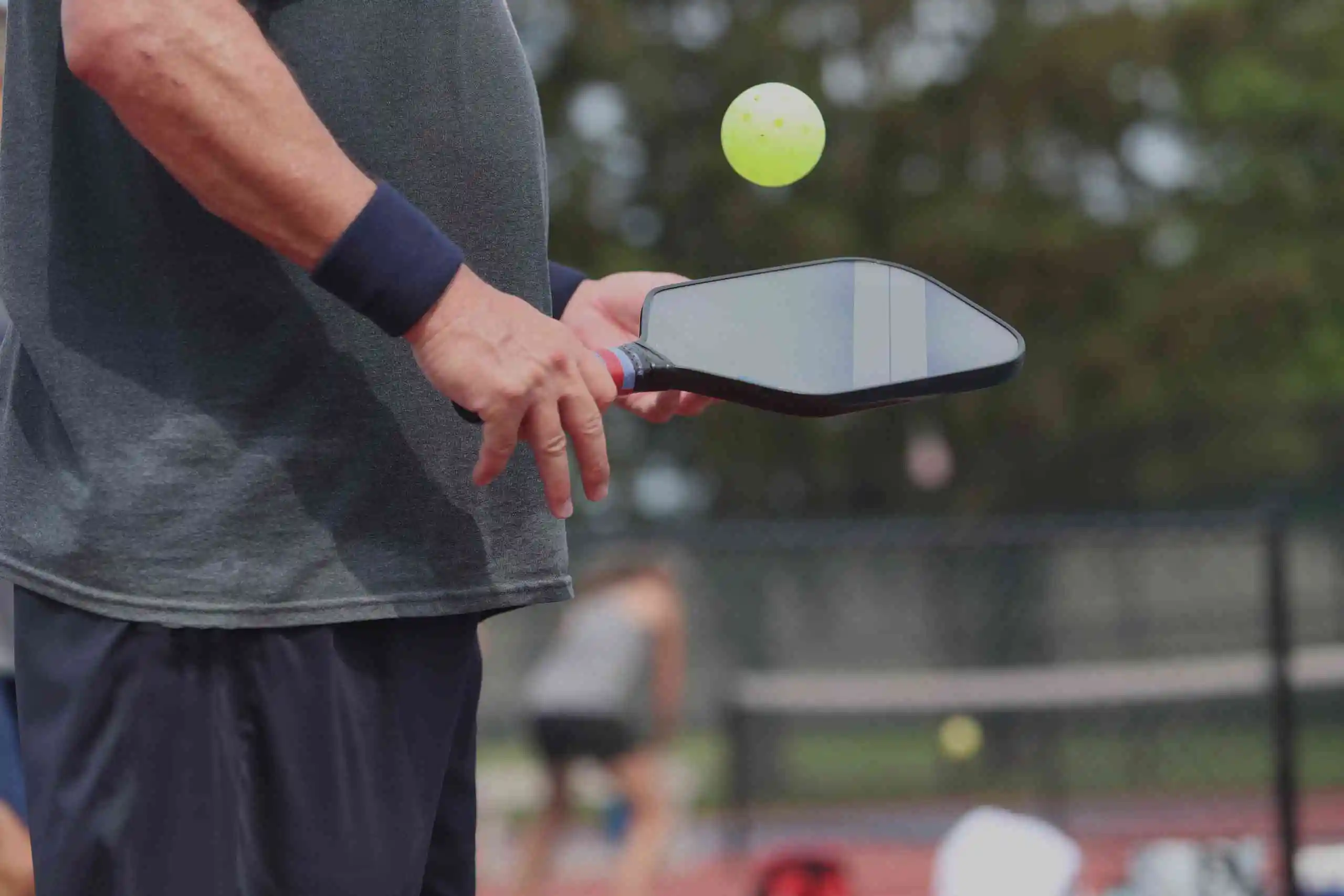 Grip a Pickleball Paddle