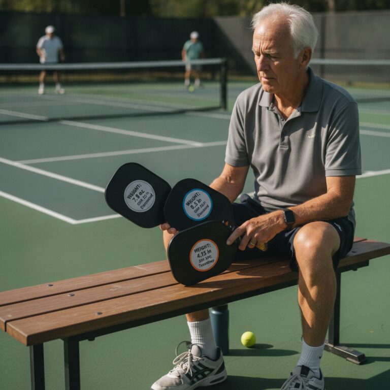 Your Arm Shouldn’t Pay for Every Point: A Senior Player’s Comfort-First Paddle Checklist